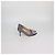 Décolleté Hangisi in raso grigio Manolo Blahnik - vista 3