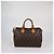 Borsa Louis Vuitton Monogram Canvas Speedy 30 Marrone - vista 3