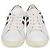 Sneakers basse Moncler in pelle bianca Bianco