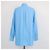 Camicia Loro Piana a maniche lunghe in lino blu - vista 3