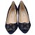 Décolleté Hangisi in raso blu navy Manolo Blahnik