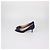 Décolleté Hangisi in raso blu navy Manolo Blahnik - vista 4