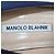 Décolleté Hangisi in raso blu navy Manolo Blahnik - vista 6