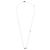 Collana con pendente Damiani Infinity in oro bianco 18K e diamanti D'oro