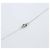 Collana con pendente Damiani Infinity in oro bianco 18K e diamanti D'oro - vista 4