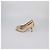 Décolleté Hangisi in raso beige Manolo Blahnik - vista 4