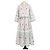 Set Giacca e Gonna Maxi Elie Saab in misto cotone multicolore con ricami floreali