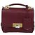 Mini borsa a mano Balenciaga Le Dix in pelle bordeaux Bordò