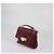 Mini borsa a mano Balenciaga Le Dix in pelle bordeaux Bordò - vista 2