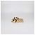 Sandali Slide Chanel in pelle beige con corda e perle finte CC - vista 4