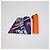 Hermès Hermes Multicolor Silk Carre en Carres Print Maxi Twilly Multicor - vista 9