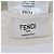 Cappello bucket Fendi in cotone bianco con ricamo FF - vista 5