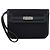 Hermès Pochette Kelly Depeches 25 Hermes in pelle Togo nera e canvas Nero