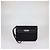 Hermès Pochette Kelly Depeches 25 Hermes in pelle Togo nera e canvas Nero - vista 2