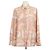 Hermès Camisa Hermes Beige de seda con estampado En Desordre Finesse