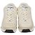 Sneakers basse Chanel in tweed beige/giallo e pelle CC