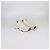 Sneakers basse Chanel in tweed beige/giallo e pelle CC - vista 2