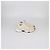 Sneakers basse Chanel in tweed beige/giallo e pelle CC - vista 3