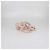 Chanel Light Pink Leather Bow Ankle Strap Sandals - view 2