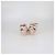Chanel Light Pink Leather Bow Ankle Strap Sandals - view 5