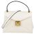 Borsa a mano Valentino Small One Stud in pelle avorio Bianco