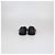 Proenza Schouler Black Tee Perforated Leather Square Flats Nero - vista 5