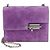 Hermès Borsa Hermes Mini Verrou Chaine in Veau Doblis Violet Porpora
