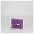 Hermès Borsa Hermes Mini Verrou Chaine in Veau Doblis Violet Porpora - vista 2