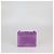 Hermès Borsa Hermes Mini Verrou Chaine in Veau Doblis Violet Porpora - vista 3