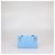 Hermès Borsa crossbody Hermesnap in pelle Epsom Blue Celeste Hermes - vista 3
