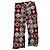 Pantalones estampados Chanel de algodón Castaño Negro Blanco Roja Gris
