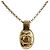 Collana CHANEL Metallo Tono Oro CC Auth bs36893M
