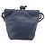 Borsa a tracolla LOEWE Anagram in pelle Navy Gold Auth ka6044A D'oro Blu navy - vista 2