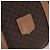 Céline Borsa Boston CELINE Macadam Canvas PVC Pelle Marrone Oro Auth 197610A D'oro - vista 15
