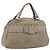 Borsa Salvatore Ferragamo Vala Nylon Brown Silver Auth hk4011 Marrone Argento