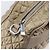 Borsa Salvatore Ferragamo Vala Nylon Brown Silver Auth hk4011 Marrone Argento - vista 18