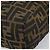Borsa a mano FENDI Zucca Canvas Nero Marrone Auth 199404 - vista 10