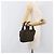 Borsa a mano FENDI Zucca Canvas Nero Marrone Auth 199404 - vista 20