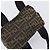 Borsa a mano FENDI Zucca Canvas Nero Marrone Auth 199404 - vista 6