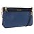 Borsa a tracolla con catena Miu Miu in pelle blu e oro Auth bs36957A D'oro