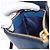 Borsa a tracolla con catena Miu Miu in pelle blu e oro Auth bs36957A D'oro - vista 22