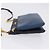 Borsa a tracolla con catena Miu Miu in pelle blu e oro Auth bs36957A D'oro - vista 5