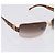 Occhiali da sole CHANEL Plastica Metallo Brown Gold CC Auth am12543M Marrone D'oro - vista 8