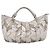 Borsa Tote Miu Miu Pelle Silver Gold Auth 199356A Argento D'oro - vista 3