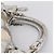 Borsa Tote Miu Miu Pelle Silver Gold Auth 199356A Argento D'oro - vista 8