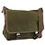 Bolso de Hombro PRADA Nylon Khaki Silver Auth bs36961 Plata Caqui
