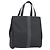 Borsa Tote LOEWE Canvas PVC Black Silver Auth bs36953 Nero Argento