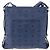Borsa a tracolla MCM Vicetos in pelle blu navy e argento Auth 202257A - vista 3