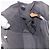 Hermès Borsa HERMES Fourre Tout PM cotone Gray Silver Auth 199978 Marrone Argento - vista 18