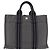 Hermès Borsa HERMES Fourre Tout PM cotone Gray Silver Auth 199978 Marrone Argento - vista 2